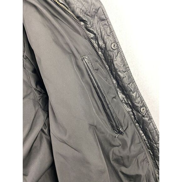 Calvin Klein Womens Jacket Medium Black Puffer Lightweight Packable Outerwear - Picture 5 of 14